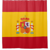 Zeige deine Farben - Spanien Duschvorhang (Vorderseite)