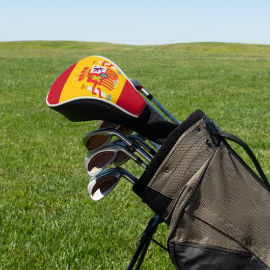 Zeige deine Farben - Spanien Golf Headcover (In SItu)