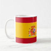 Zeige deine Farben - Spanien Kaffeetasse (Links)