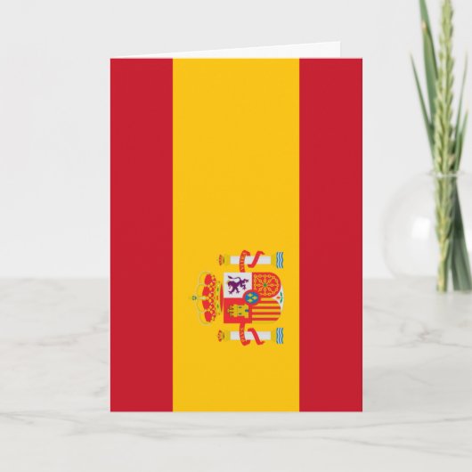 Zeige deine Farben - Spanien Karte (Vorderseite)