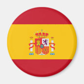Zeige deine Farben - Spanien Magnet (Vorne)