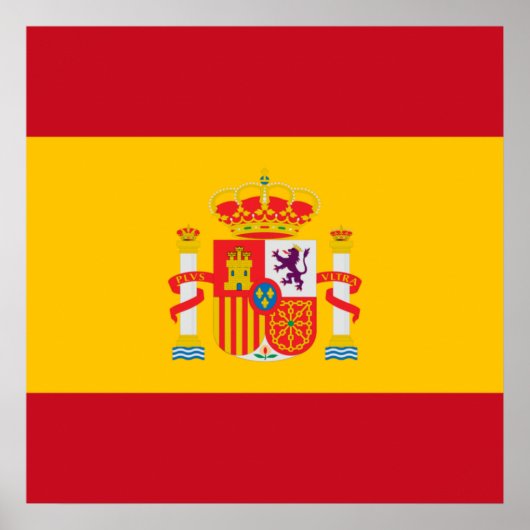 Zeige deine Farben - Spanien Poster (Vorne)