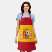 Zeige deine Farben - Spanien Schürze (Getragen)