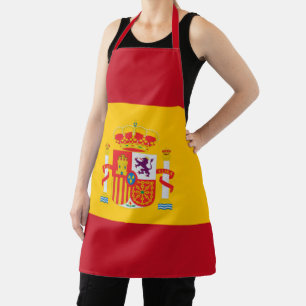 Zeige deine Farben - Spanien Schürze