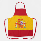 Zeige deine Farben - Spanien Schürze (Vorderseite)