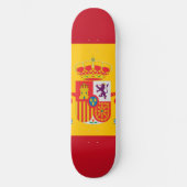 Zeige deine Farben - Spanien Skateboard (Vorderseite)