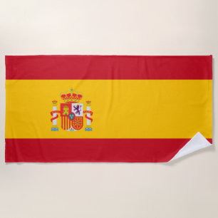 Zeige deine Farben - Spanien Strandtuch