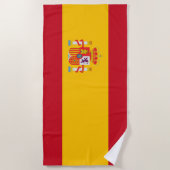 Zeige deine Farben - Spanien Strandtuch (Vorderseite)