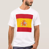 Zeige deine Farben - Spanien T-Shirt (Vorderseite)