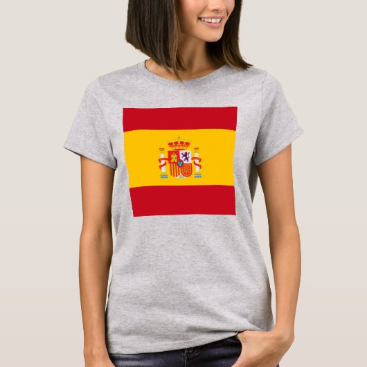 Zeige deine Farben - Spanien T-Shirt (Vorderseite)