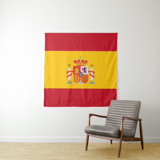 Zeige deine Farben - Spanien Wandteppich (Beispiel (Horizontal))