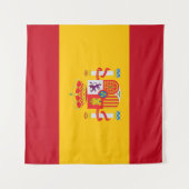 Zeige deine Farben - Spanien Wandteppich (Vorderseite)