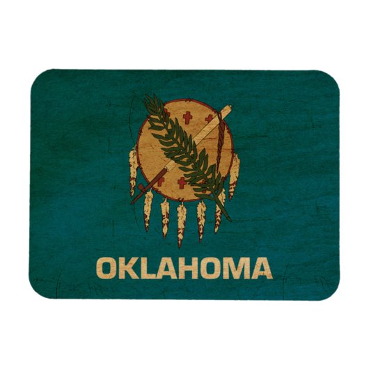 Zeige deinen Oklahoma-Stolz! Magnet (Horizontal)