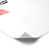 "Zeige die Wahrheit, indem du das Böse überwindet" Poster (Ecke)