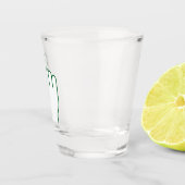 Zeige Finger Shot Glass - Fett Barware Statement Schnapsglas (Rechts)