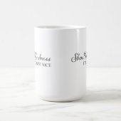 Zeige Freundlichkeit Kaffeetasse (Mittel)