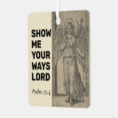 Zeige mir deinen Weg Lord Ornament Aus Metall (Vorderseite links)