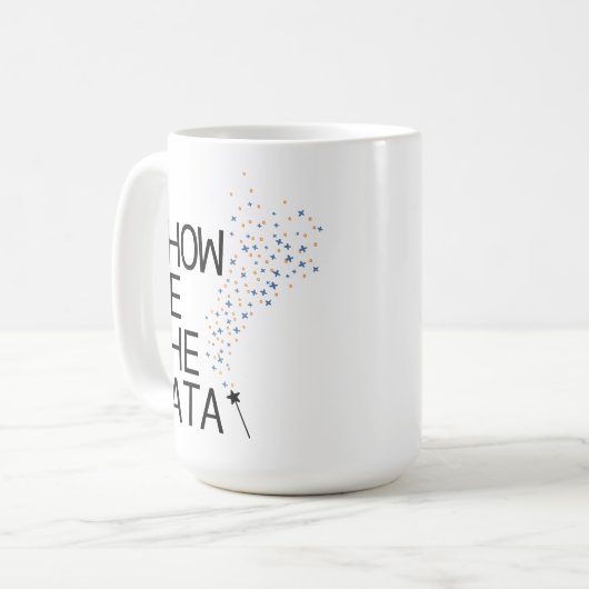 Zeige mir den Datenmagen Kaffeetasse (Vorderseite Links)