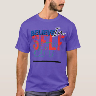 Zeige Selbstvertrauen und inspirierender Glaube Ju T-Shirt
