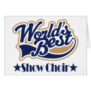 Zeigen Sie Chor-Geschenk