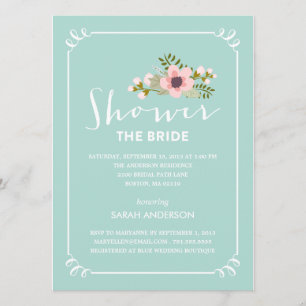 ZEIGEN SIE DIE BRIDE  BRIDAL SHOWING INVITATION EINLADUNG