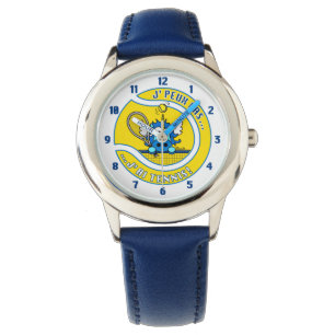Zeigen Sie Einhorn blau ich kann, ich habe Tennis Armbanduhr