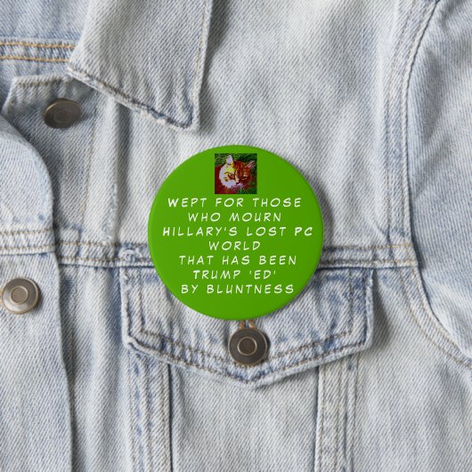 Zeigen Sie Hillarys Blicke, die Sie für ihren Button (Beispiel)