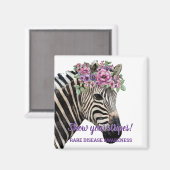 Zeigen Sie Ihr Bewusstsein für seltene Leiden Magnet (Vorderseite/Rückseite)