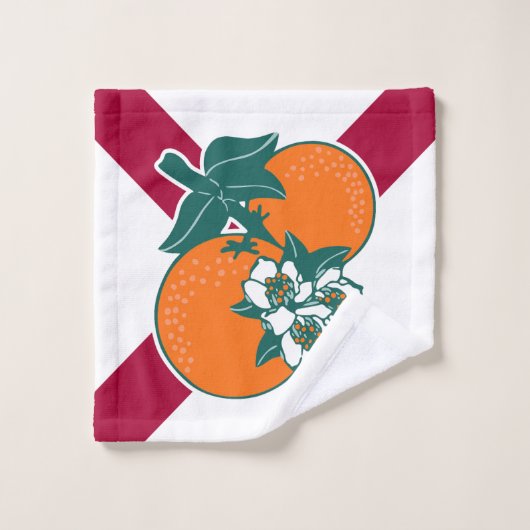 Zeigen Sie Ihre Farben - Florida Badhandtuch Set (Waschlappen)