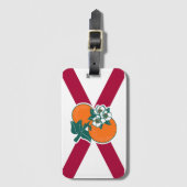 Zeigen Sie Ihre Farben - Florida Gepäckanhänger (Vorderseite Vertikal)
