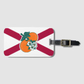 Zeigen Sie Ihre Farben - Florida Gepäckanhänger (Vorderseite (Horizontal))