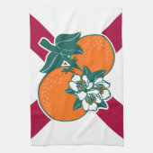 Zeigen Sie Ihre Farben - Florida Geschirrtuch (Vertikal)