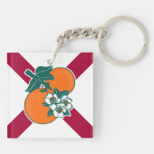 Zeigen Sie Ihre Farben - Florida Schlüsselanhänger (Rückseite)