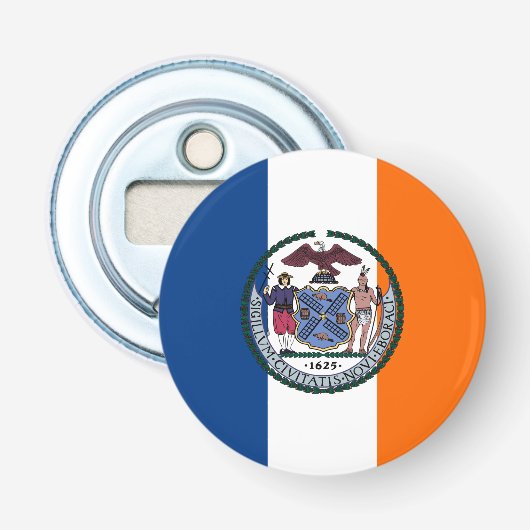 Zeigen Sie Ihre Farben - New York Flaschenöffner (Vorderseite)