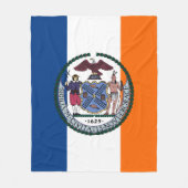 Zeigen Sie Ihre Farben - New York Fleecedecke (Vorderseite)