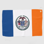Zeigen Sie Ihre Farben - New York Golfhandtuch (Horizontal)