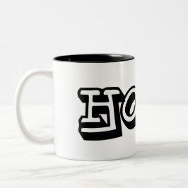 Zeigen Sie Ihre Gastfreundschaft und "Embrace the  Zweifarbige Tasse