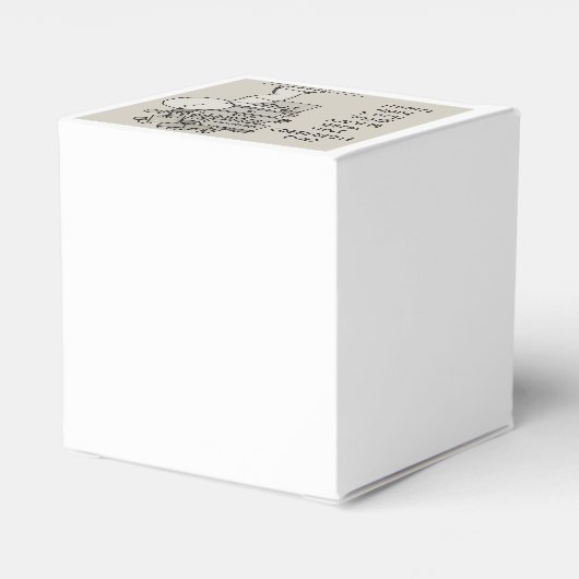 Zeigen Sie Ihre Geschenke Geschenkschachtel (Rückseite)