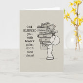 Zeigen Sie Ihre Geschenke Karte (Gelbe Blume)