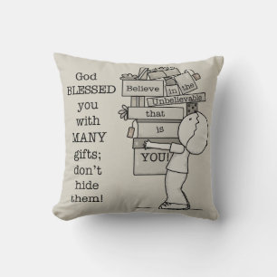 Zeigen Sie Ihre Geschenke Kissen