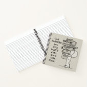 Zeigen Sie Ihre Geschenke Notizblock (Innenseite)