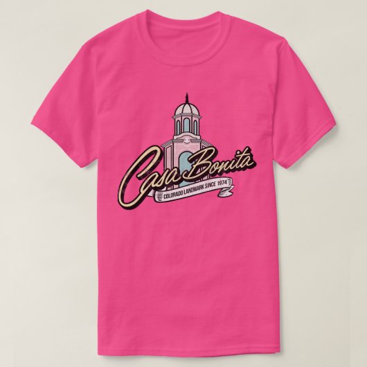 Zeigen Sie Ihre Liebe für die zeitlose Casa Bonita T-Shirt (Design vorne)