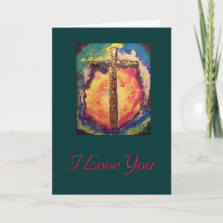 Zeigen Sie Ihre Liebe mit Glauben Karte