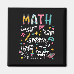 Zeigen Sie Ihre lustige Mathematiklehrerin am erst Magnet