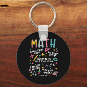 Zeigen Sie Ihre lustige Mathematiklehrerin am erst Schlüsselanhänger (Vorderseite)