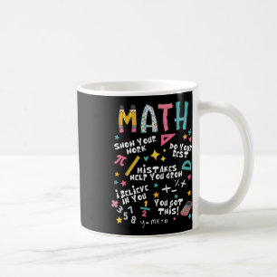 Zeigen Sie Ihre lustige Mathematiklehrerin Arbeit  Kaffeetasse
