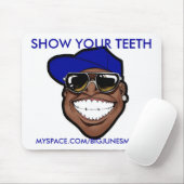 ZEIGEN SIE IHRE ZAHN-MAUSUNTERLAGE MOUSEPAD (Mit Mouse)