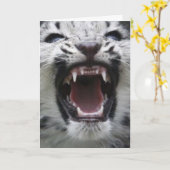 zeigen Sie Ihre Zähne Karte (Gelbe Blume)