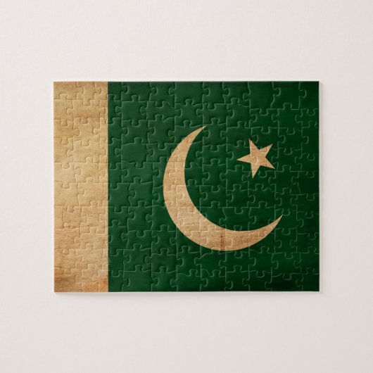 Zeigen Sie Ihren Pakistan-Stolz! Puzzle (Horizontal)