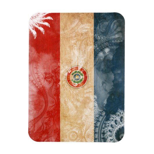 Zeigen Sie Ihren Paraguay-Pride! Magnet (Vertikal)